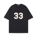 33 Chrome Hearts Logo Black T-Shirt