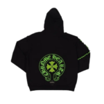 Black And Green Chrome Hearts Hoodie