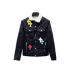 Chrome Hearts Black Denim Jacket